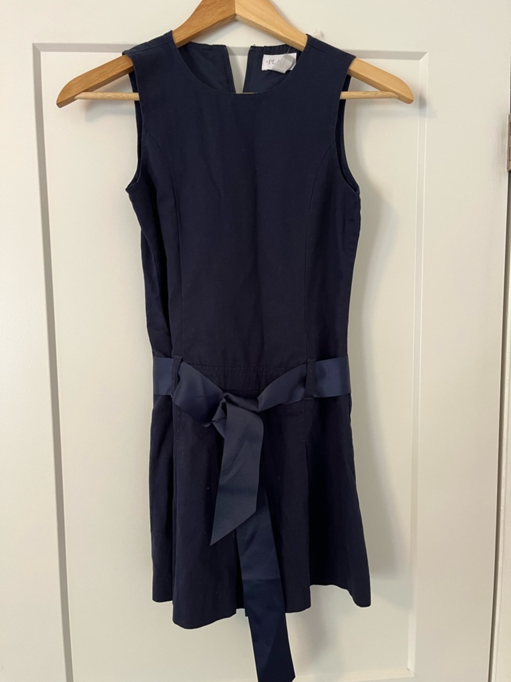 The Children's Place Navy Sleeveless Tie-Waist Kids Dress NWT